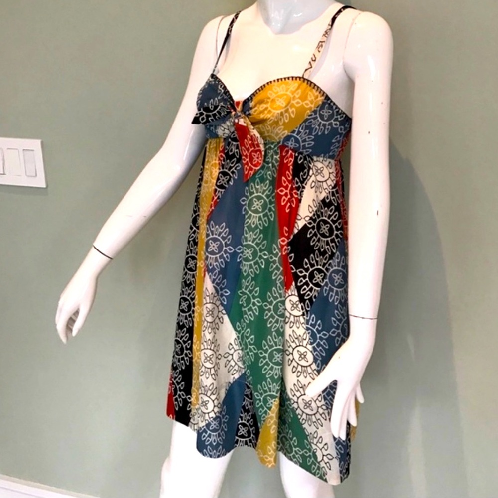 BCBG multicolored, mini dress XS